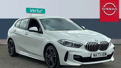 Used BMW 118 M Sport 136 HP (100 kW) 2023 White Hatchback