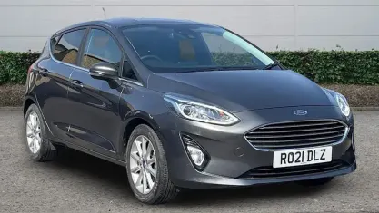 Used Ford Fiesta Titanium 95 HP (69 kW) 2021 Grey Hatchback