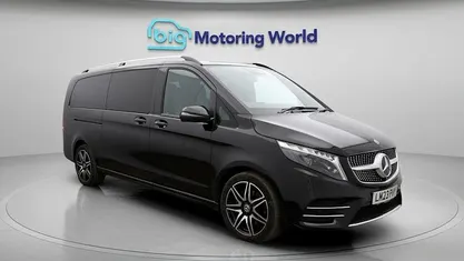 Black Used 2023 Mercedes V300 AMG line MPV | £60,600 (Fair price)