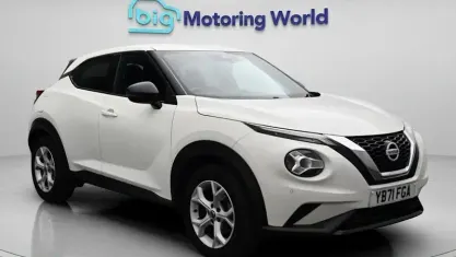 Used Nissan Juke N-Connecta 114 HP (83 kW) 2021 White SUV