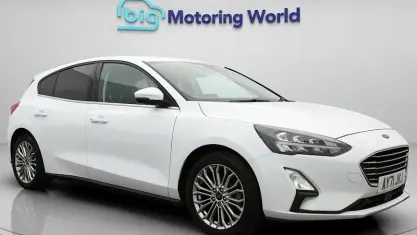 Used Ford Focus Titanium X 155 HP (114 kW) 2021 White Hatchback