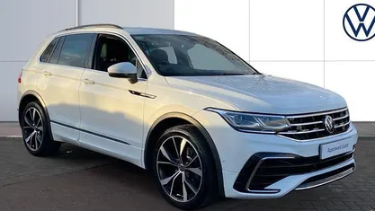 Used VW Tiguan R-line 150 HP (110 kW) 2023 White SUV
