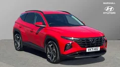 Red Used 2021 Hyundai Tucson Premium SUV | £23,681 (Fair price)