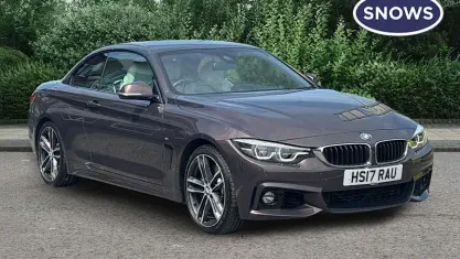 Used BMW 440 M Sport 326 HP (239 kW) 2017 Brown Cabriolet