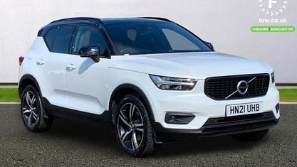 Begagnad Volvo XC40 R-Design 197 HK (144 kW) 2021 Vit SUV