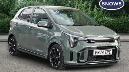 Used Kia Picanto GT-Line 63 HP (46 kW) 2024 Green Hatchback