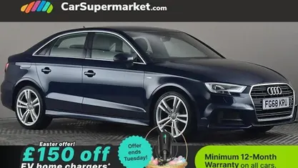 Used Audi A3 S-Line 150 HP (110 kW) 2018 Sedan