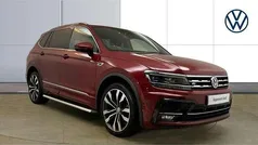 Red Used 2021 VW Tiguan Allspace R-line SUV | £26,438 (Fair price)