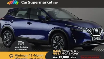 Blue Used 2022 Nissan Qashqai Acenta Premium SUV | £15,497 (Good price)