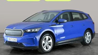 Used Skoda Enyaq iV ecoSuite 131 kW (179 HP) 2022 Blue SUV