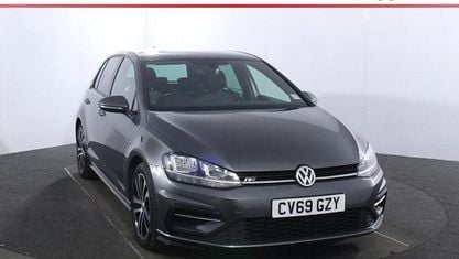 Second-hand VW Golf VII R-line 150 CP (110 kW) 2019 Gri Hatchback