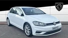 White Used 2018 VW Golf VII GT Hatchback | £11,821 (Good price)