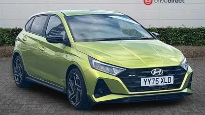 New Hyundai i20 N Line 101 HP (74 kW) 2025 Green Hatchback