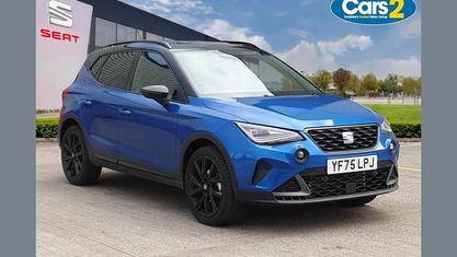 Nowe Seat Arona Black Edition 116 KM (85 kW) 2025 Niebieski SUV