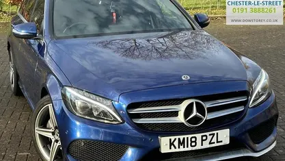 Used 2018 Mercedes C220 AMG line Estate | £14,995 (Fair price)