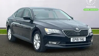 Used Skoda Superb SE 150 HP (110 kW) 2019 Black Hatchback