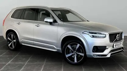 Silver Used 2018 Volvo XC90 R-Design SUV | £25,995 (Fair price)