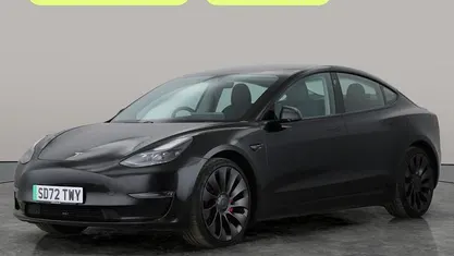 Used Tesla Model 3 Performance 461 kW (627 HP) 2022 Black Sedan