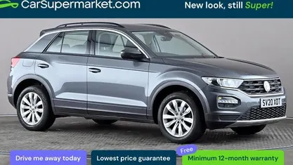 Used VW T-Roc SE 116 HP (85 kW) 2020 Grey SUV
