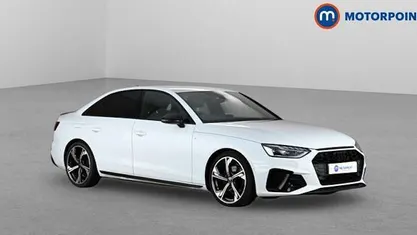 Used Audi A4 Black Edition 190 HP (139 kW) 2024 White Sedan