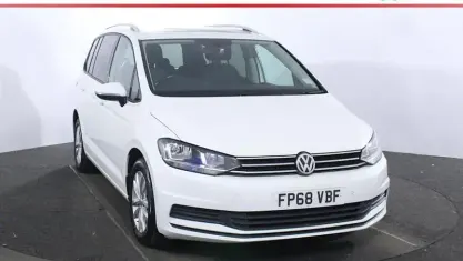Used VW Touran Family 116 HP (85 kW) 2018 White MPV