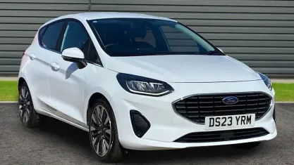 Used Ford Fiesta Titanium X 125 HP (91 kW) 2023 White Hatchback