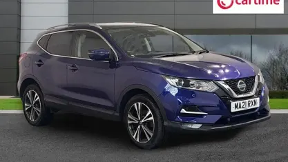 Used Nissan Qashqai N-Connecta 160 HP (117 kW) 2021 Blue SUV