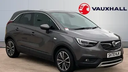 Used Vauxhall Crossland X Elite 83 HP (61 kW) 2020 Grey SUV