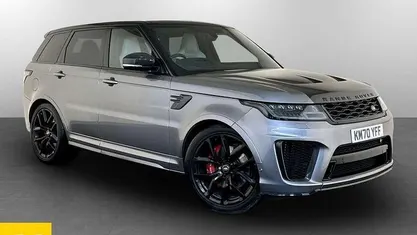 Grey Used 2020 Land Rover Range Rover Sport SVR SUV | £47,995 (Fair price)