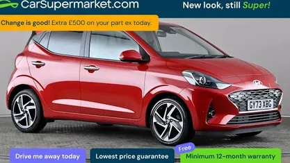 Used Hyundai i10 Premium 84 HP (61 kW) 2023 Red Hatchback