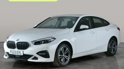 Begagnad BMW 218 Sport Line 150 HK (110 kW) 2022 Vit Sportkupé