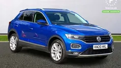 Blue Used 2020 VW T-Roc SEL SUV | £19,599 (Fair price)