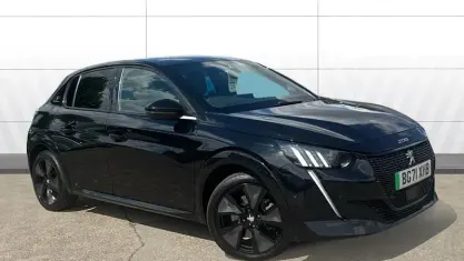 Used Peugeot e-208 GTi 100 kW (136 HP) 2021 Black Hatchback