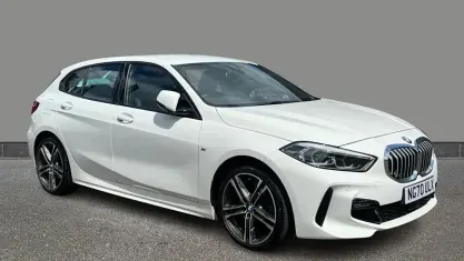 Used BMW 118 M Sport 140 HP (102 kW) 2020 White Hatchback