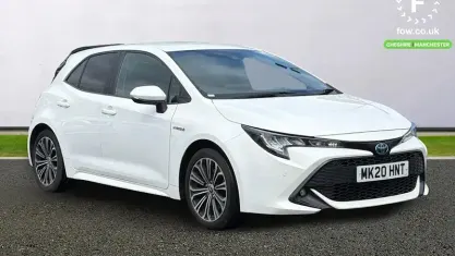 Used Toyota Corolla Design 184 HP (135 kW) 2020 White Hatchback