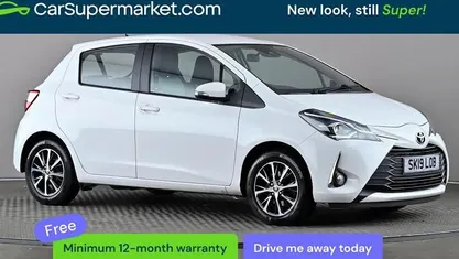 Used Toyota Yaris 111 HP (81 kW) 2019 White Hatchback