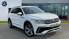 Pure white Used 2023 VW Tiguan R-line Edition SUV | £27,460 (Fair price)