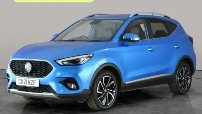 Used MG ZS Exclusive 106 HP (77 kW) 2021 Blue SUV