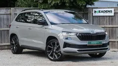 Race blue metallic Used 2021 Skoda Kodiaq SportLine SUV | £25,295 (Fair price)
