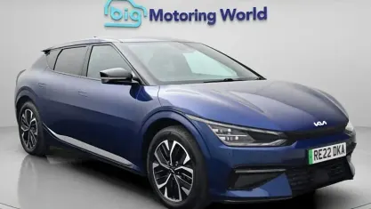 Used Kia EV6 GT-Line 239 kW (325 HP) 2022 Blue SUV
