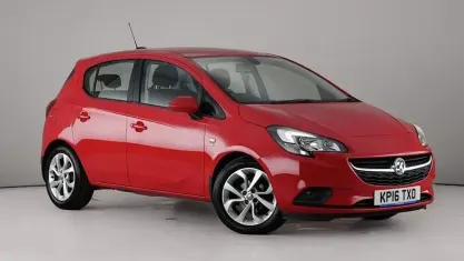 Used Vauxhall Corsa 75 HP (55 kW) 2016 Red Hatchback