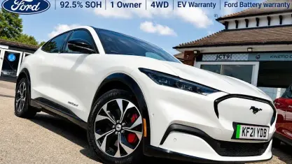 Used Ford Mustang Mach-E Extended Range 258 kW (351 HP) 2021 White SUV