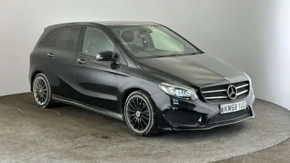 Used Mercedes B200 AMG Line Premium Plus 136 HP (100 kW) 2019 Black Hatchback