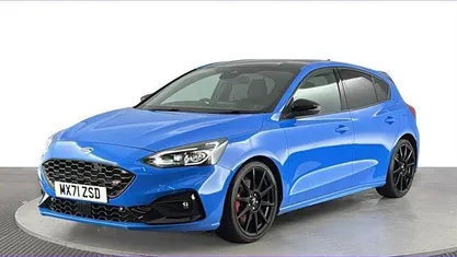 Blue Used 2021 Ford Focus ST Hatchback | £21,720 (Fair price)