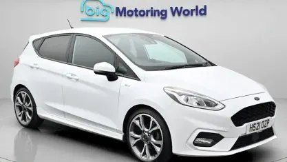 Used Ford Fiesta ST-Line X 125 HP (91 kW) 2021 White Hatchback