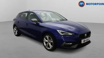 Used Seat Leon FR 131 HP (96 kW) 2020 Blue Hatchback
