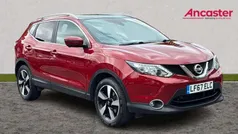Red Used 2017 Nissan Qashqai N-Vision SUV | £9,975 (Fair price)
