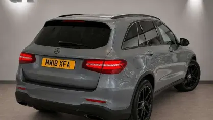 Used Mercedes GLC220 AMG line 170 HP (125 kW) 2018 Grey SUV