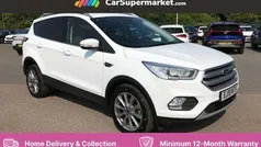 White Used 2019 Ford Kuga Titanium SUV | £12,997 (Fair price)