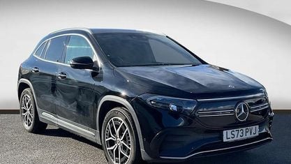 Usado Mercedes EQA350 AMG Line Premium 214 kW (292 CV) 2023 Negro SUV
